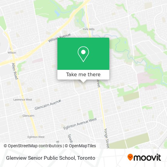 Glenview Senior Public School map