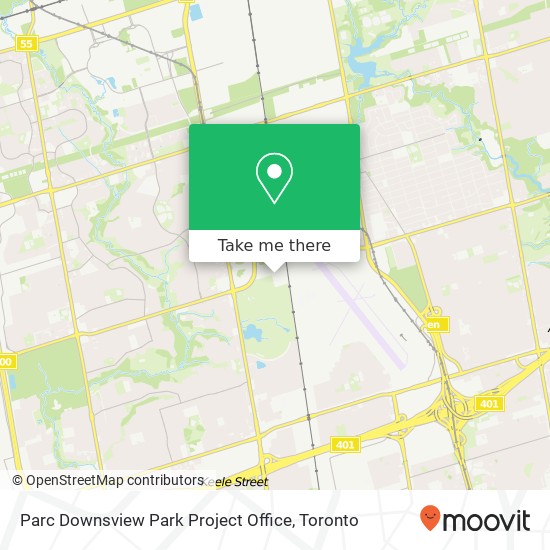 Parc Downsview Park Project Office plan