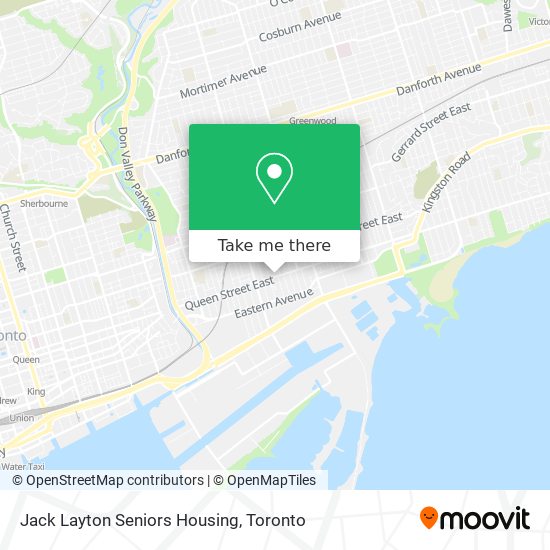 Jack Layton Seniors Housing map