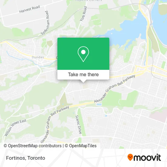 Fortinos map