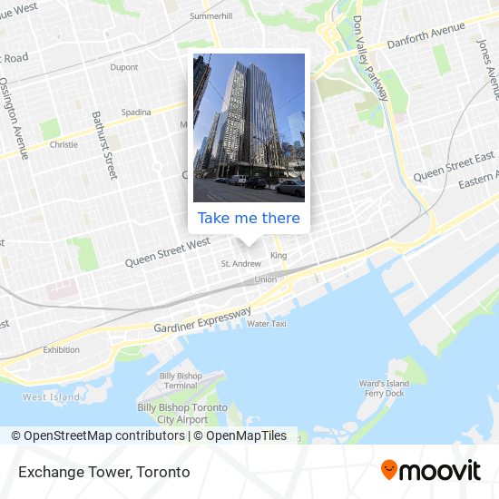 Exchange Tower map