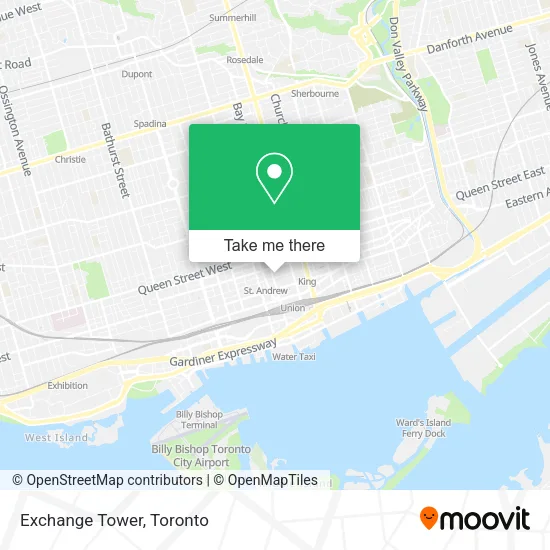 Exchange Tower map