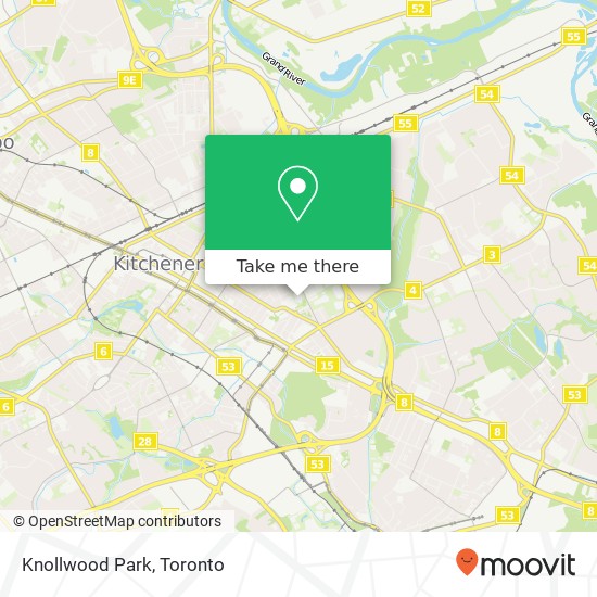 Knollwood Park map