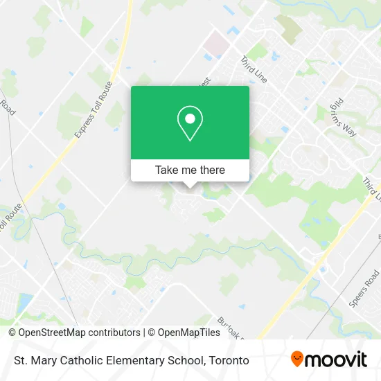 St. Mary Catholic Elementary School map