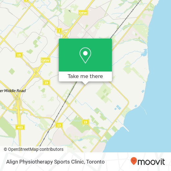 Align Physiotherapy Sports Clinic map