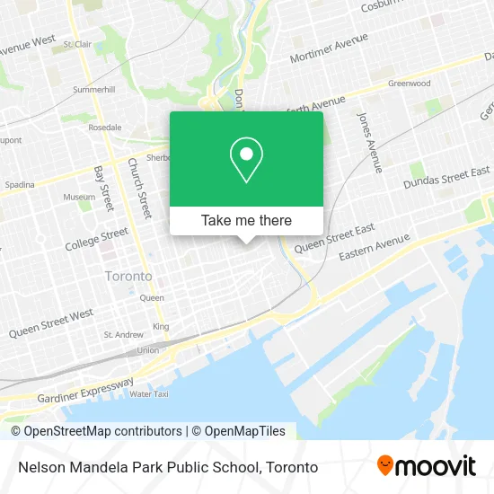 Nelson Mandela Park Public School map