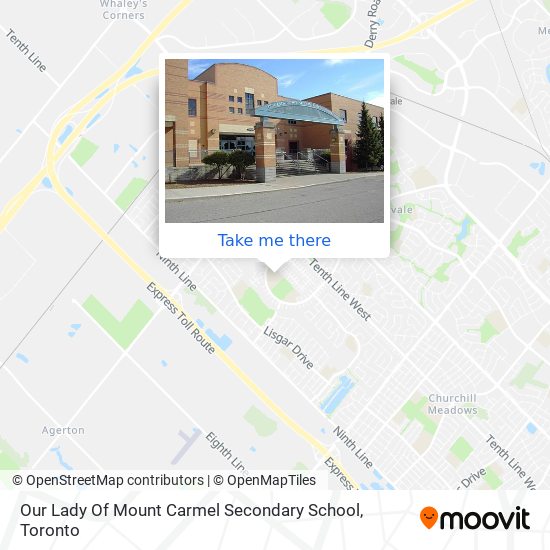 Our Lady Of Mount Carmel Secondary School map