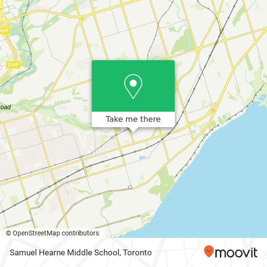 Samuel Hearne Middle School map