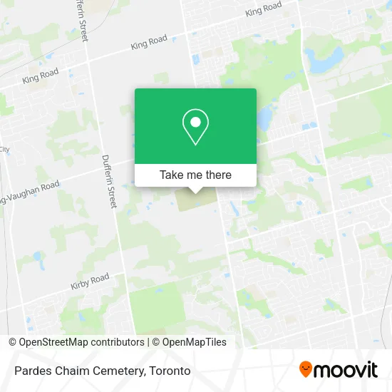 Pardes Chaim Cemetery map