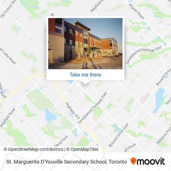 St. Marguerite D'Youville Secondary School map