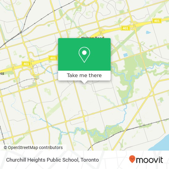 Churchill Heights Public School plan