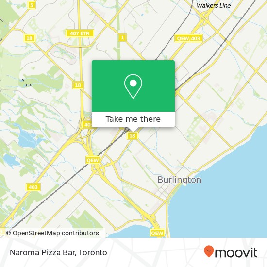 Naroma Pizza Bar map