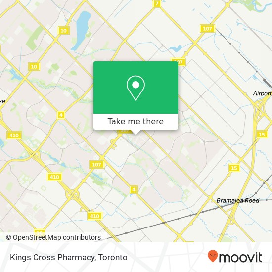 Kings Cross Pharmacy map
