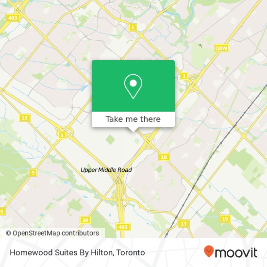 Homewood Suites By Hilton map