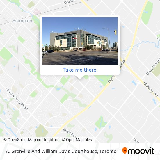 A. Grenville And William Davis Courthouse map