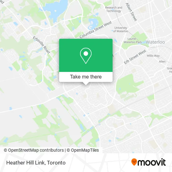 Heather Hill Link map