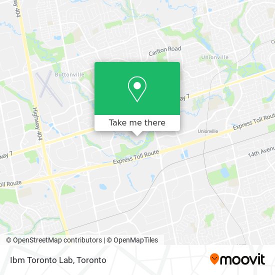 Ibm Toronto Lab map