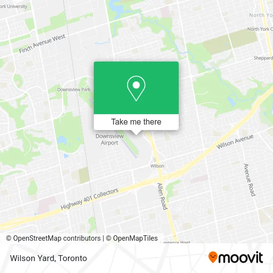 Wilson Yard map