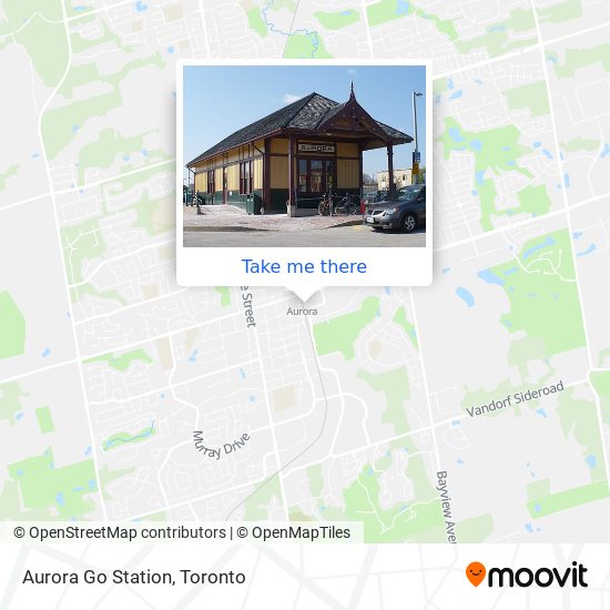 Aurora Go Station map