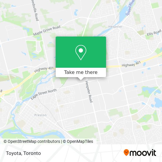 Toyota map