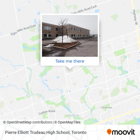 Pierre Elliott Trudeau High School map