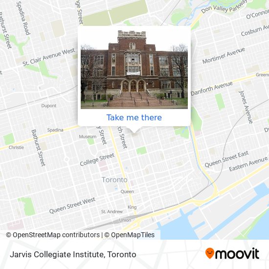 Jarvis Collegiate Institute map