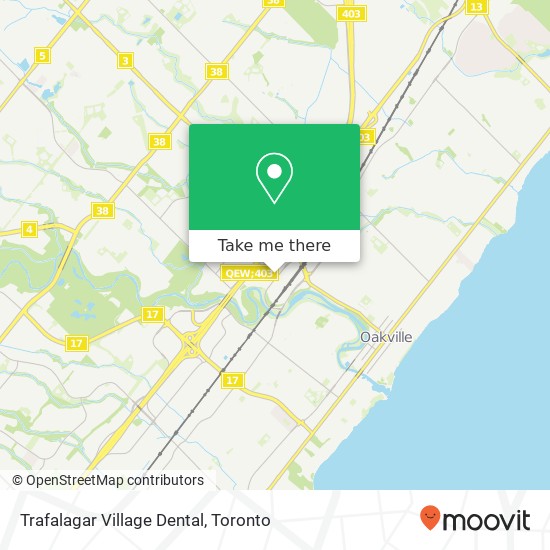 Trafalagar Village Dental map