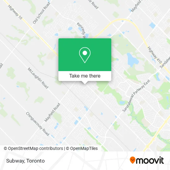 Subway map
