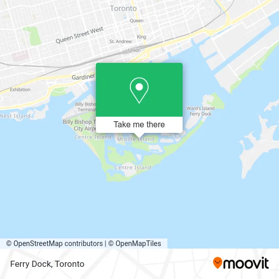 Ferry Dock map