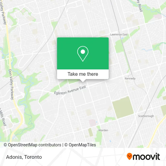 Adonis map