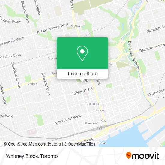 Whitney Block map