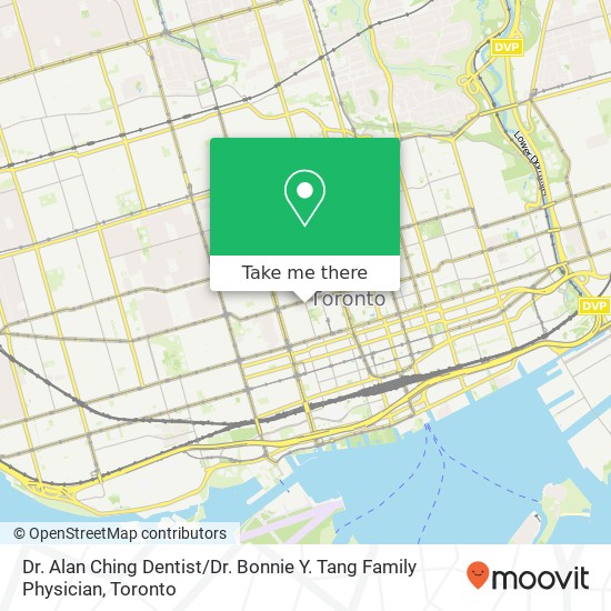 Dr. Alan Ching Dentist / Dr. Bonnie Y. Tang Family Physician map