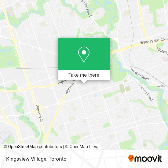 Kingsview Village map