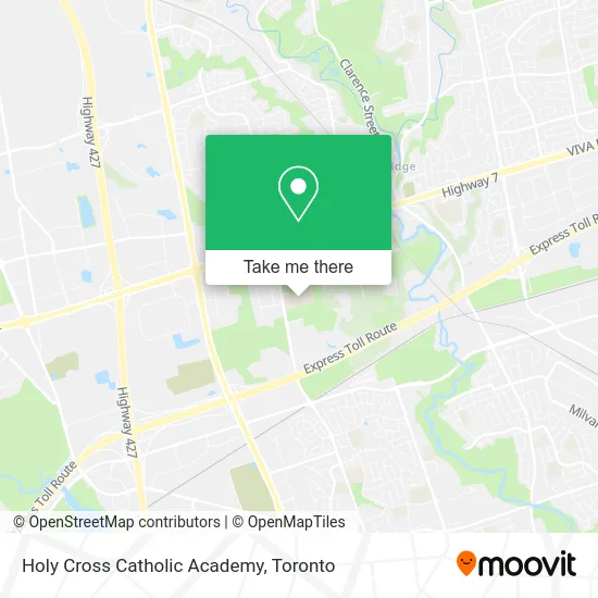 Holy Cross Catholic Academy map