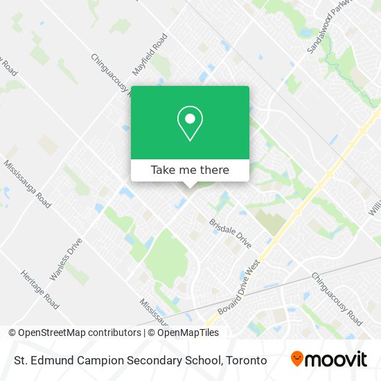 St. Edmund Campion Secondary School map