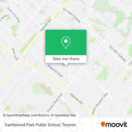 Garthwood Park Public School map