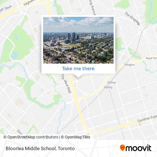 Bloorlea Middle School map