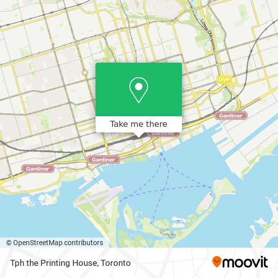 Tph the Printing House map