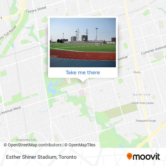 Esther Shiner Stadium map