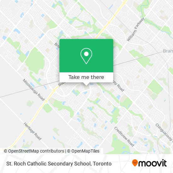 St. Roch Catholic Secondary School map