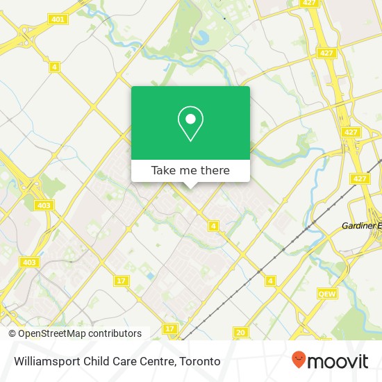 Williamsport Child Care Centre map