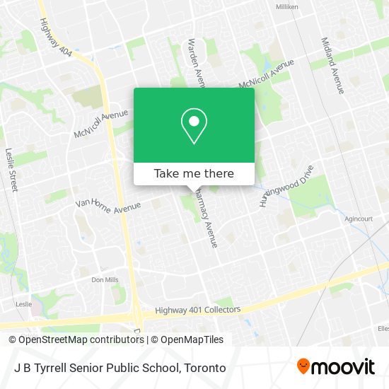 J B Tyrrell Senior Public School map