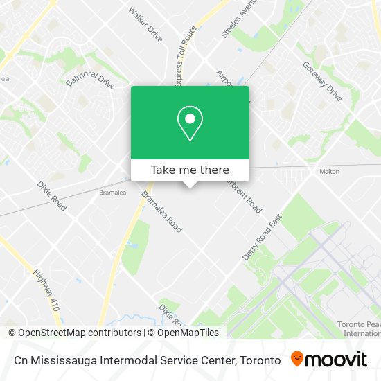 Cn Mississauga Intermodal Service Center plan