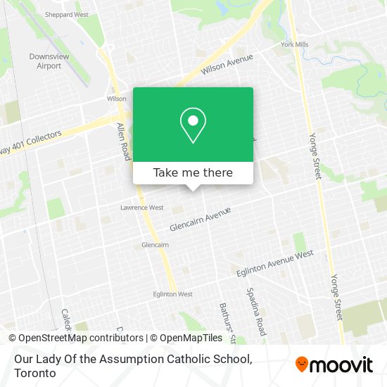 Our Lady Of the Assumption Catholic School map
