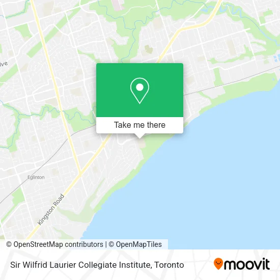 Sir Wilfrid Laurier Collegiate Institute map