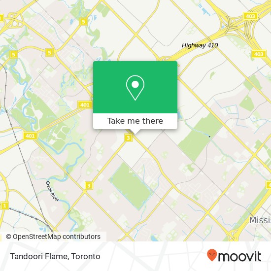 Tandoori Flame map