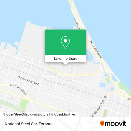 National Steel Car map