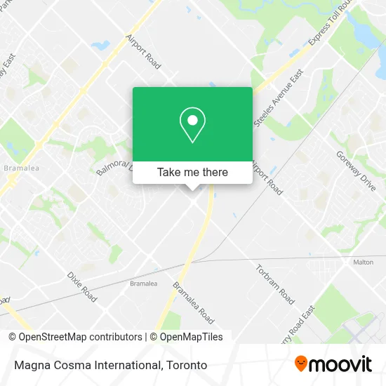 Magna Cosma International map