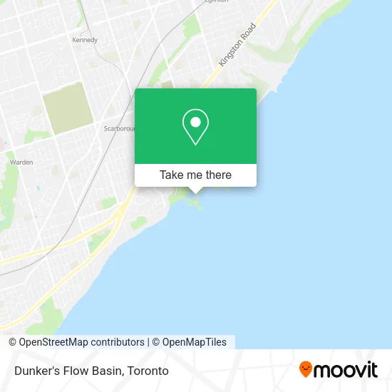 Dunker's Flow Basin map