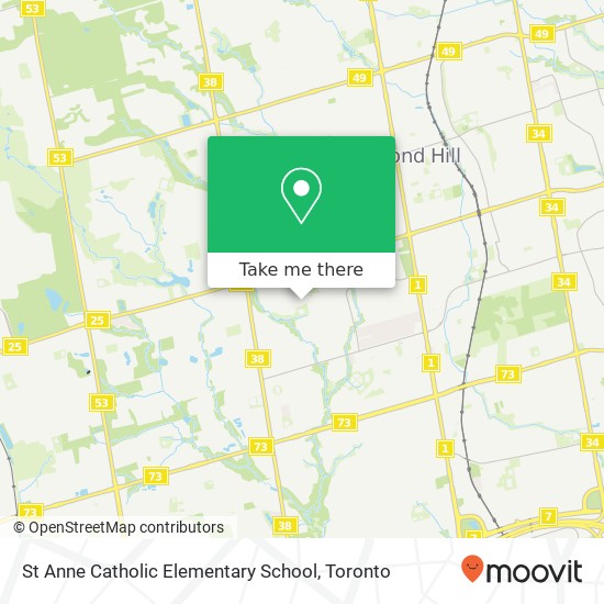 St Anne Catholic Elementary School plan